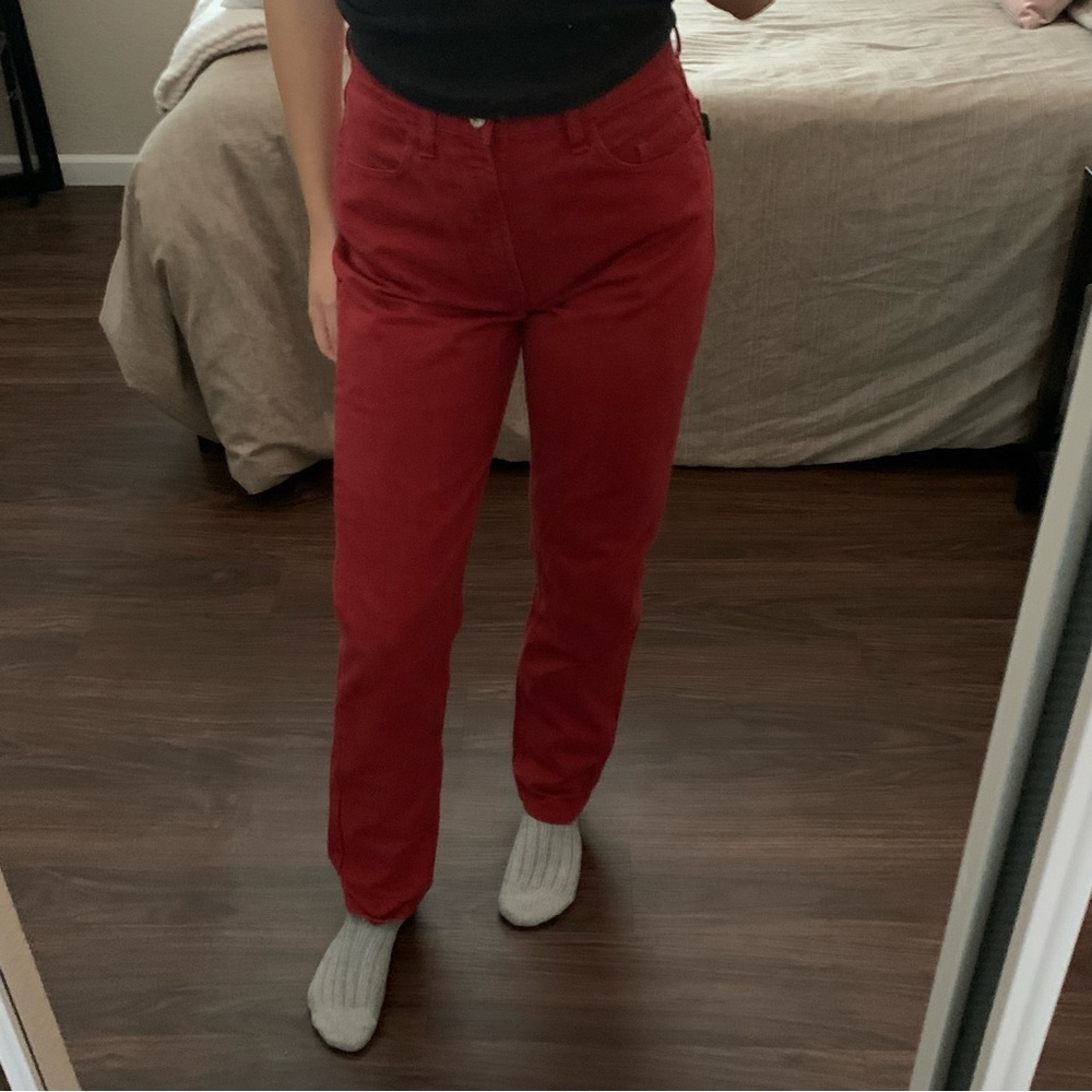 Red Women’s United Colors of Benetton Jeans